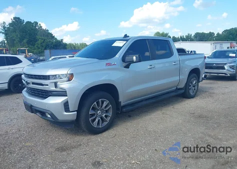 2021 Chevrolet Silverado 1500 4Wd Short Bed Rst из США, поврежденный, VIN 3GCUYEED5MG238074
